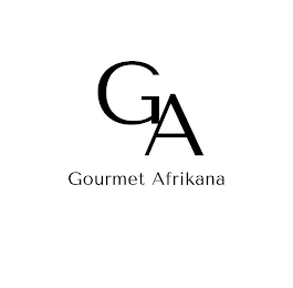 GA GOURMET AFRIKANA logo