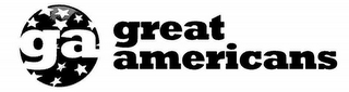 GA GREAT AMERICANS logo