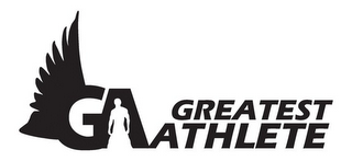 GA GREATEST ATHLETE logo