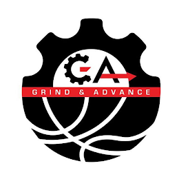 GA GRIND & ADVANCE logo