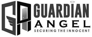 GA GUARDIAN ANGEL SECURING THE INNOCENT logo