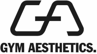 GA GYM AESTHETICS. logo