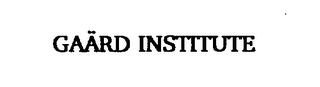 GAARD INSTITUTE logo