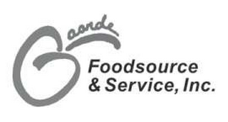 GAARDE FOODSOURCE & SERVICE, INC. logo