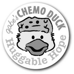 GABE'S CHEMO DUCK HUGGABLE HOPE logo