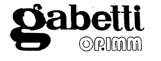 GABETTI OP.IMM logo