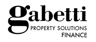 GABETTI PROPERTY SOLUTIONS FINANCE PROPERTY SOLUTIONS FINANCE logo