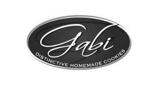 GABI DISTINCTIVE HOMEMADE COOKIES logo