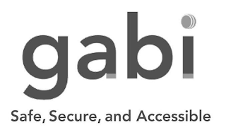 GABI SAFE, SECURE, AND ACCESSIBLE logo