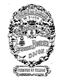 GABRIEL BOUDIER DIJON CREME DE CASSIS logo