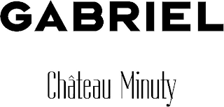GABRIEL CHÂTEAU MINUTY logo