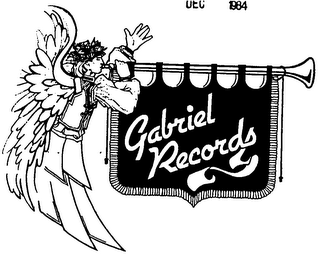 GABRIEL RECORDS logo