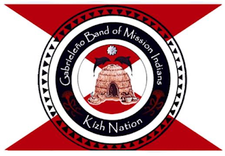 GABRIELENO BAND MISSION INDIANS KIZH NATION logo