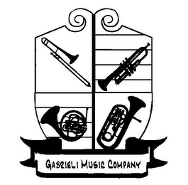 GABRIELI MUSIC COMPANY logo
