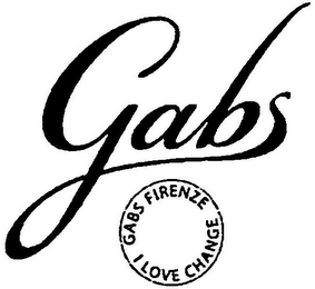 GABS GABS FIRENZE I LOVE CHANGE