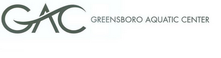 GAC GREENSBORO AQUATIC CENTER logo