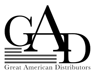 GAD GREAT AMERICAN DISTRIBUTORS logo
