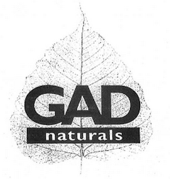 GAD NATURALS logo