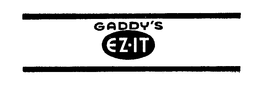 GADDY'S EZ-IT logo