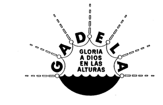 GADELA GLORIA A DIOS EN LAS ALTURAS logo