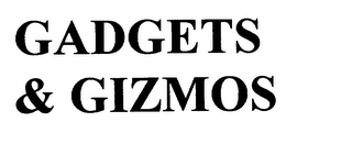 GADGETS AND GIZMOS logo
