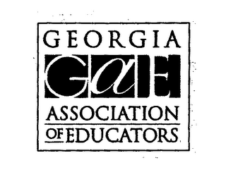 GAE GEORGIA ASSOCIATION OF EDUCATORS logo