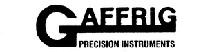 GAFFRIG PRECISION INSTRUMENTS logo