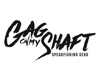 GAG ON MY SHAFT SPEARFISHING GEAR logo
