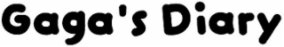 GAGA'S DIARY logo