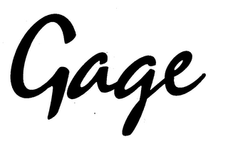 GAGE logo