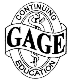 GAGE CONTINUING EDUCATION logo