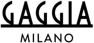 GAGGIA MILANO logo