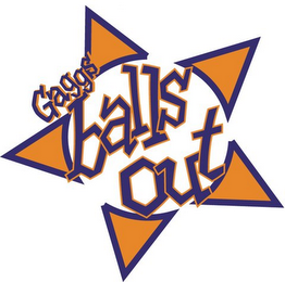 GAGGS BALLS OUT logo