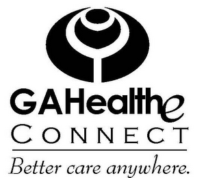 GAHEALTHE CONNECT BETTER CARE ANYWHERE. logo