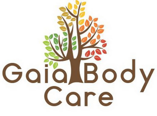 GAIA BODY CARE logo