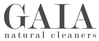 GAIA NATURAL CLEANERS logo