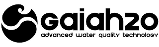 GAIAH20 ADVANCED WATER QUALITY TECHNOLOGY logo