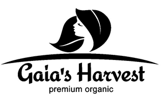 GAIA'S HARVEST PREMIUM ORGANIC logo