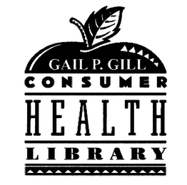 GAIL P. GILL CONSUMER HEALTH LIBRARY logo