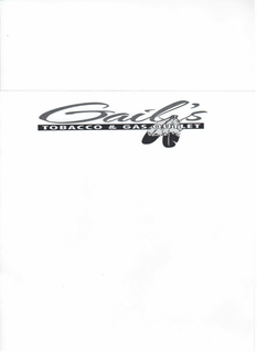 GAIL'S TOBACCO & GAS OUTLET logo