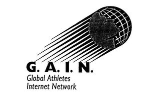 G.A.I.N. GLOBAL ATHLETES INTERNET NETWORK logo