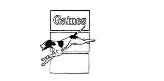 GAINES logo