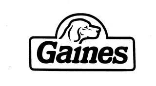 GAINES logo