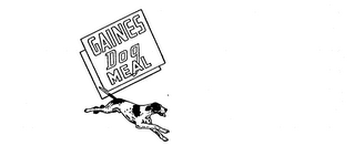GAINES DOG MEAL logo