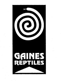 GAINES REPTILES logo