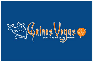 GAINES VEGAS GV STYLISH GAMEDAY ATTIRE logo