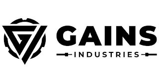 GAINS INDUSTRIES GI logo
