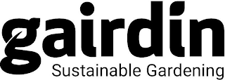 GAIRDIN SUSTAINABLE GARDENING logo