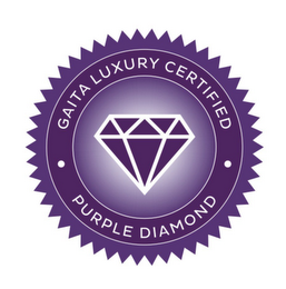 GAITA LUXURY CERTIFIED PURPLE DIAMOND logo