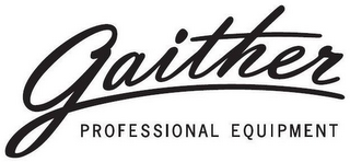 GAITHER PROFESSIONAL EQUIPMENT logo
